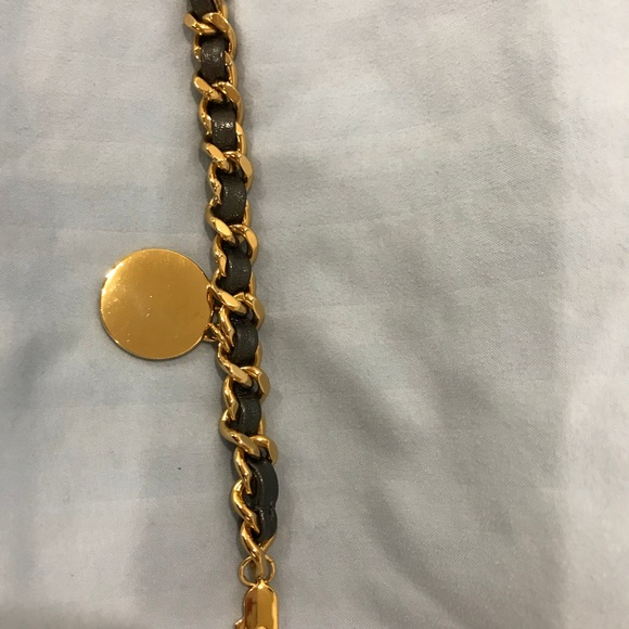 Tory Burch leather woven chain choker - Picture 4 of 5